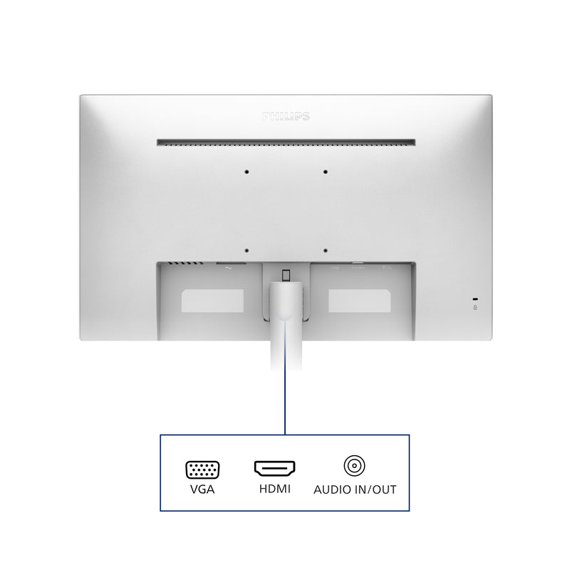 Philips V Line 241V8AW/00 écran plat de PC 60,5 cm (23.8") 1920 x 1080 pixels Full HD LCD Blanc