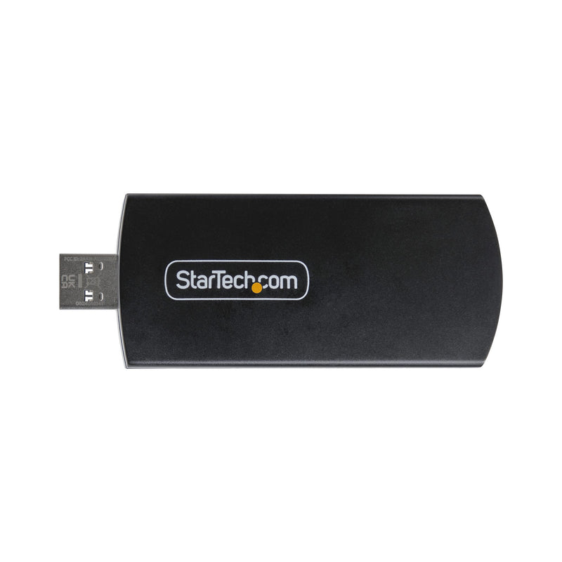 StarTech.com Clé USB WiFi 6E pour Ordinateur de Bureau/Portable, Carte Réseau Sans Fil avec Antenne Pliable, Dongle WiFi 6E pour PC, Adaptateur Wi-Fi Compatible 802.11 b/g/n/ac/ax, Réseau 2.4/5/6 GHz