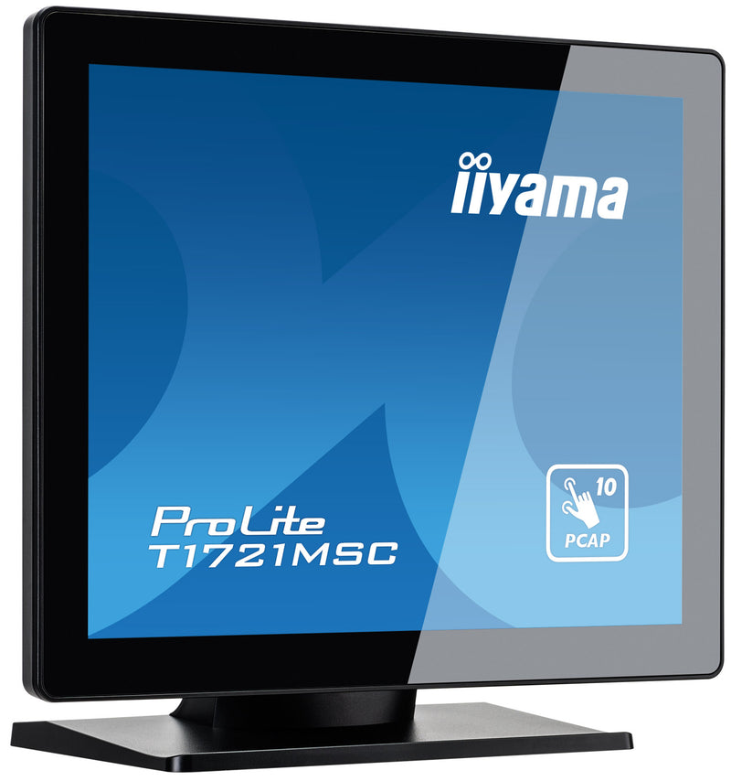 iiyama ProLite T1721MSC-B2 43,2 cm (17") 1280 x 1024 pixels SXGA LED touchscreen PC flat panel monitor, zwart