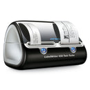 DYMO LabelWriter 450 Twin Turbo Imprimante d'étiquettes | papier thermique | 600 x 300 ppp | jusqu'à 71 étiquettes/minute | capacité : 2 rouleaux | Noir / argent