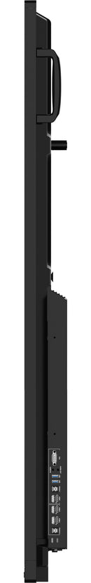 Viewsonic IFP86G1 tableau blanc interactif 2,18 m (86") 3840 x 2160 pixels Écran tactile Noir HDMI