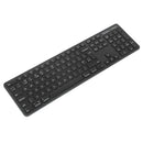 Targus EcoSmart AKB873NO clavier Universel RF sans fil + Bluetooth QWERTY Nordique Noir