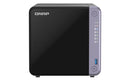 QNAP TS-432X-4G opslagserver NAS Tower Alpine Alpine AL-524 4 GB DDR4 QNAP QTS Zwart