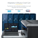 StarTech.com Adaptateur crash cart pour PC portable - Console KVM vers USB 2.0