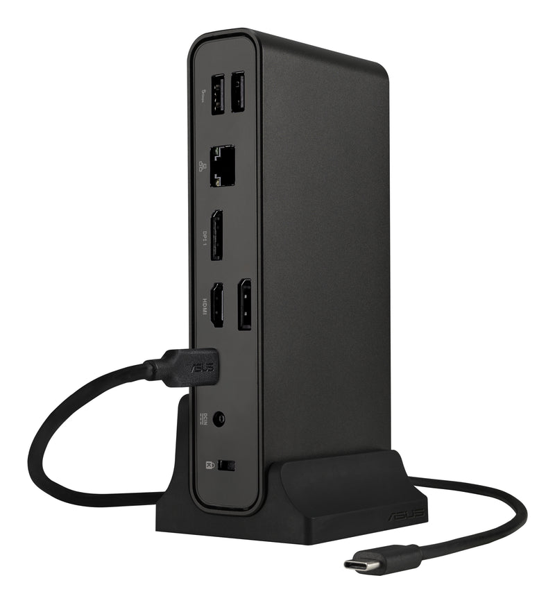 ASUS Triple Display USB-C Dock Duo DC301 Avec fil Noir