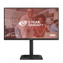 AOC E4 24E4CV écran plat de PC 60,5 cm (23.8") 1920 x 1080 pixels Full HD LED Noir