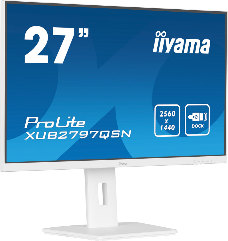 iiyama G-MASTER XUB2797QSN-W2 flatscreen-pc 68,6 cm (27") 2560 x 1440 pixels Quad HD LED Wit