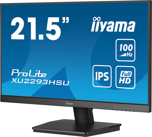 iiyama ProLite XU2293HSU-B7 platte PC-monitor 54,6 cm (21,5") 1920 x 1080 pixels Full HD LED Zwart
