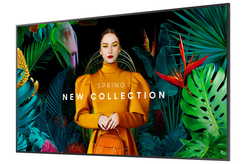 Samsung QH65C Écran plat de signalisation numérique 165,1 cm (65") LCD Wifi 700 cd/m² 4K Ultra HD Noir Tizen 24/7