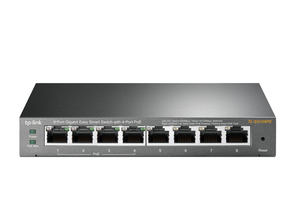 TL-SG108PE Gigabit PoE Smart Switch