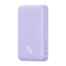 Powerbank Baseus Magnetic Mini 10000mAh, USB-C 20W MagSafe (purple)