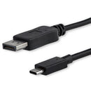 StarTech.com Câble adaptateur USB Type-C vers DisplayPort de 1,8 m - 4K 60 Hz