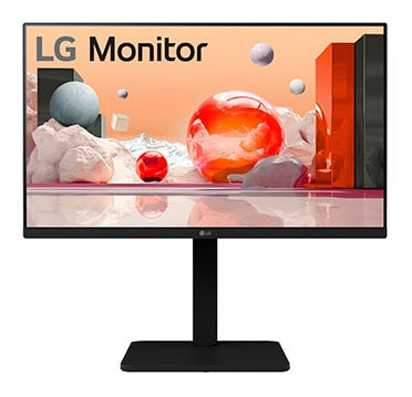 LG 24BA450-B 60,5 cm (23,8") PC-flatscreenmonitor, 1920 x 1080 pixels, Full HD, Zwart