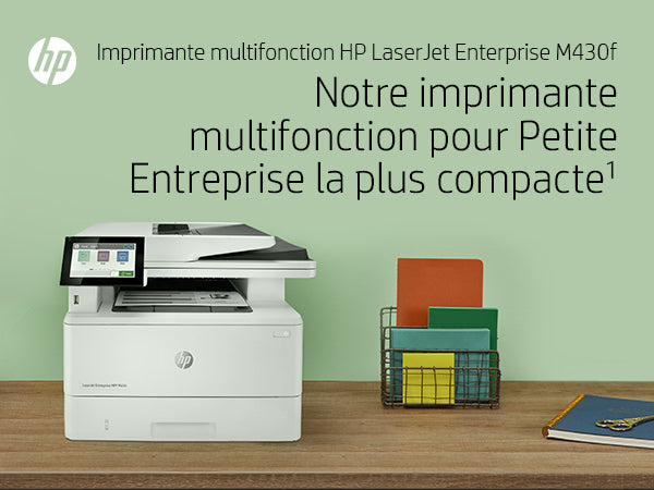 HP LaserJet Enterprise M430f Multifunction Noir et blanc Imprimante, Ethernet uniquement; Copieur, Scanner