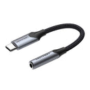 Audio adapter USB-C male to 3.5MM jack female Vention BGJHA 0.1m