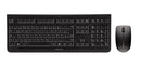 CHERRY DW 3000 clavier Souris incluse Universel RF sans fil AZERTY Belge Noir
