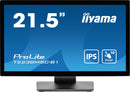 iiyama ProLite T2238MSC-B1 21,5" (54,6 cm) PC-flatpanelmonitor, 1920 x 1080 pixels Full HD LED-touchscreen, zwart