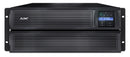 APC Smart-UPS X SMX2200HV - 2200VA, 8x C13 + 2x C19 sortie, USB, runtime extensible, profondeur limitée