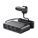 Autolader JOYROOM JR-CL06 Multi-Port (zwart)