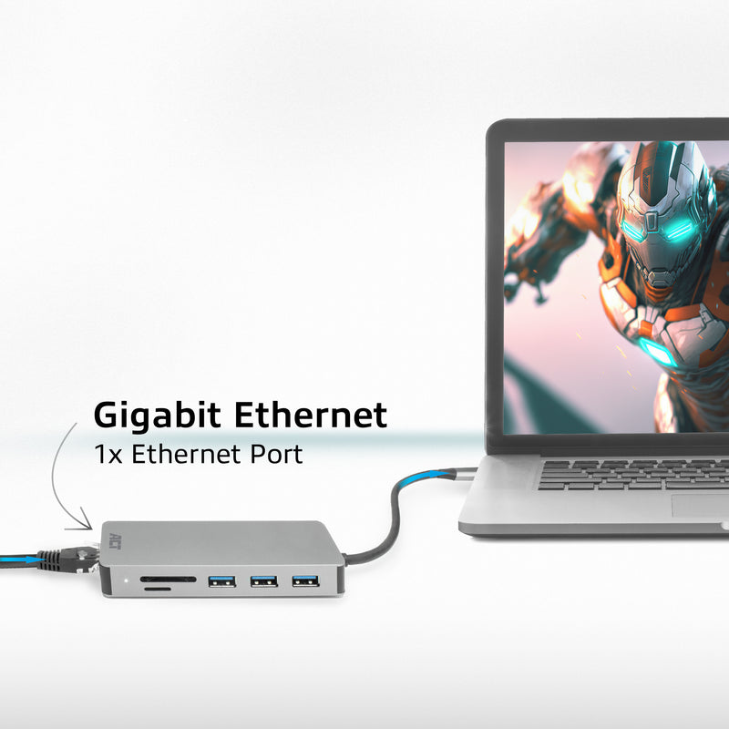 ACT AC7092 hub & concentrateur Aluminium