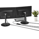 StarTech.com Adaptateur USB-C vers Double DisplayPort 1.2, Hub USB-C Multi-Moniteur MST, Double écran 4K 30Hz/1080p 60Hz DP Extender/Splitter pour Ordinateur Portable, Câble Intégré Extra-Long - Windows Uniquement