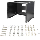 StarTech.com Support Mural pour Baie de Brassage 8U - Profondeur de 13,75" - Rack pour Panneau de Brassage 19" pour Équipement Réseau Peu Profond - Capacité de 36kg