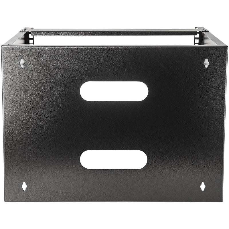 StarTech.com Support Mural pour Baie de Brassage 8U - Profondeur de 13,75" - Rack pour Panneau de Brassage 19" pour Équipement Réseau Peu Profond - Capacité de 36kg