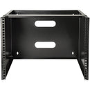 StarTech.com Support Mural pour Baie de Brassage 8U - Profondeur de 13,75" - Rack pour Panneau de Brassage 19" pour Équipement Réseau Peu Profond - Capacité de 36kg