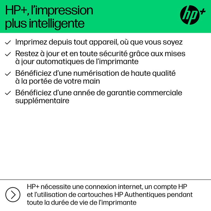 HP OfficeJet Pro 9730e Sans fil All-in-One Couleur Imprimante, Instant Ink; Impression recto-verso