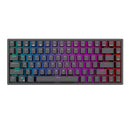 Royal Kludge RK84 RGB mechanisch toetsenbord, rode schakelaar (zwart) (QWERTY)