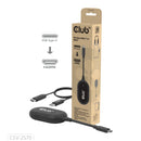 CLUB3D CSV-2570 extension audio/video Émetteur et récepteur AV Noir