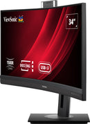 Viewsonic VG3457CV écran plat de PC 86,4 cm (34") 3440 x 1440 pixels UltraWide Quad HD LED Noir
