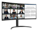 LG 34WR55QK-B platte pc-monitor 86,4 cm (34") 3440 x 1440 pixels Breedbeeld Quad HD Zwart