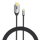 USB-C naar HDMI 2.0 kabel Ventie CRBBF 1m, 4K 60Hz (zwart)