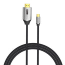 USB-C naar HDMI 2.0 kabel Ventie CRBBH 2m, 4K 60Hz (zwart)