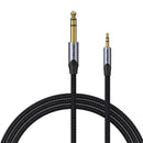 Audio Cable 3.5mm TRS to 6.35mm Vention BAUHJ 5m Gray