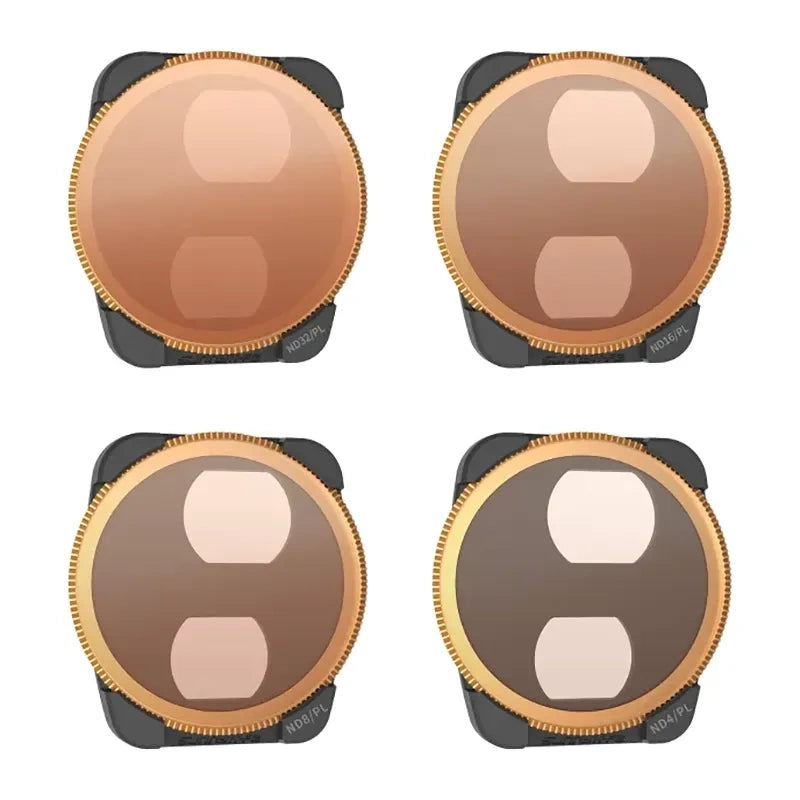 4 Lensfilters Sunnylife voor AIR 3 - ND4/PL+ND8/PL+ND16/PL+ND32/PL (A3-FI686)