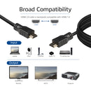 ACT AK3902 câble HDMI 2 m HDMI Type A (Standard) Noir