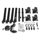 StarTech.com Support de bureau pour 4 écrans - Bras d'écran articulé - Acier robuste