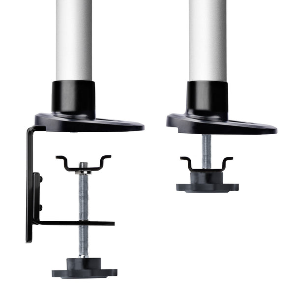 StarTech.com Desktop Monitor Mount for 27" 16:9 or 30" 21:9 Ultrawide Monitors, VESA 75x75/100x100, Tool-Free Adjustable Articulating Arm, C-Clamp/Cable Grommet, Spring-Assisted Monitor Arm