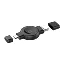 In-line Choetech T606-F draadloze oplader voor smartwatch (zwart)