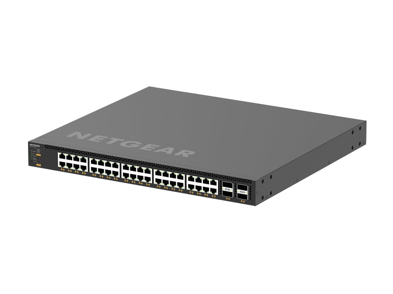 NETGEAR M4350-40X4C Géré L3 10G Ethernet (100/1000/10000) Connexion Ethernet, supportant l'alimentation via ce port (PoE) 1U Noir