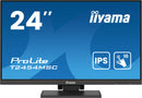 iiyama ProLite T2454MSC-B2AG écran plat de PC 60,5 cm (23.8") 1920 x 1080 pixels Full HD LED Écran tactile Multi-utilisateur Noir