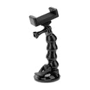 TELESIN car mount with suction cup for sports cameras