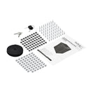 StarTech.com Armoire Réseau Murale à 4 Montants 15U avec Étagère 1U, Armoire Serveur Murale 19" à Charnières pour Équipement IT/AV/Électronique/Ordinateur, Armoire Rack Ventilée Flexible