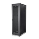 StarTech.com Rack Serveur 42U à 4 Montants, Rack de Données 19" pour Ordinateur / AV / Équipement IT, Rack Serveur avec Roulettes, Armoire Réseau Industrielle Pleine Taille