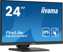 iiyama ProLite T2454MSC-B2AG écran plat de PC 60,5 cm (23.8") 1920 x 1080 pixels Full HD LED Écran tactile Multi-utilisateur Noir