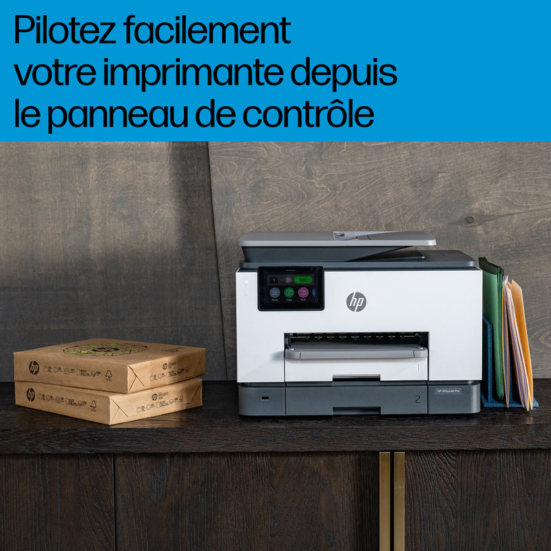 HP OfficeJet Pro Par 9132e Sans fil All-in-One Couleur Imprimante, Instant Ink; Impression recto-verso