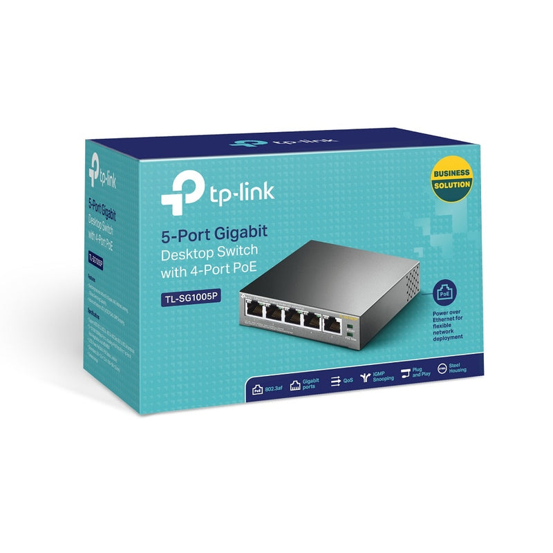 5-Port Gigabit Desktop Switch.