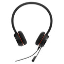 Jabra Evolve 20 Casque Avec fil Arceau Bureau/Centre d'appels USB Type-A Noir